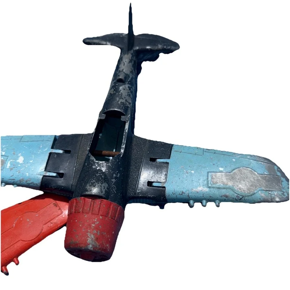 Vintage Hubley Kiddie WWll Navy Fighter Bomber Diecast Airplane Planes